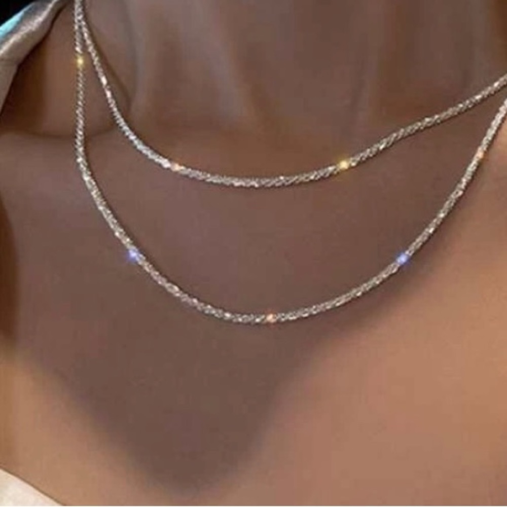 Silver necklace